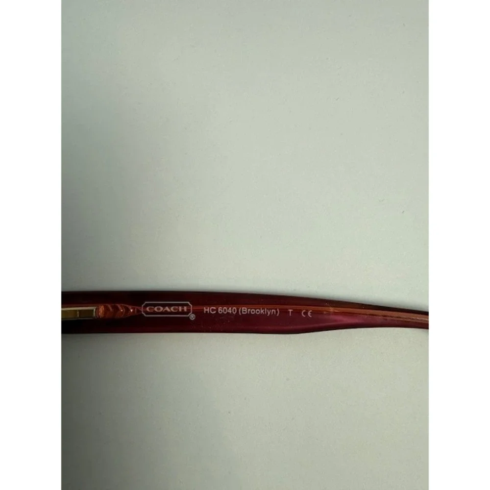 Coach HC 6040 Brooklyn Eyeglasses Tortoise Pink Rectangular Frame 5115 52-16-135